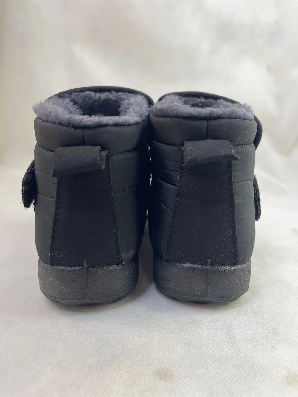 Aomigoct Snow Bootie Waterproof 10 Toddler Little Kid Boot Black